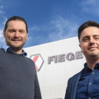 links: Jens Veltel, Senior Consultant FIEGE Enginering; rechts: Jens Ritscher, Head of Projects FIEGE