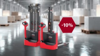 Hochhubwagen Aktion im Shop
